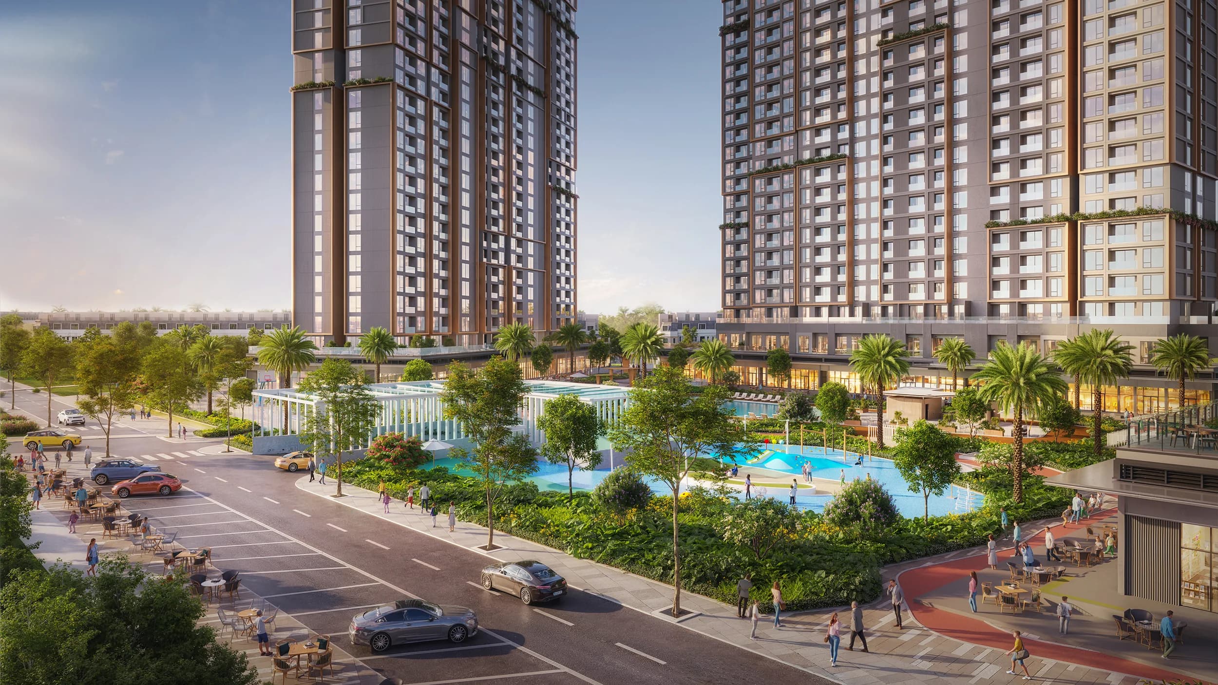 Vườn tiện ích nội khu
