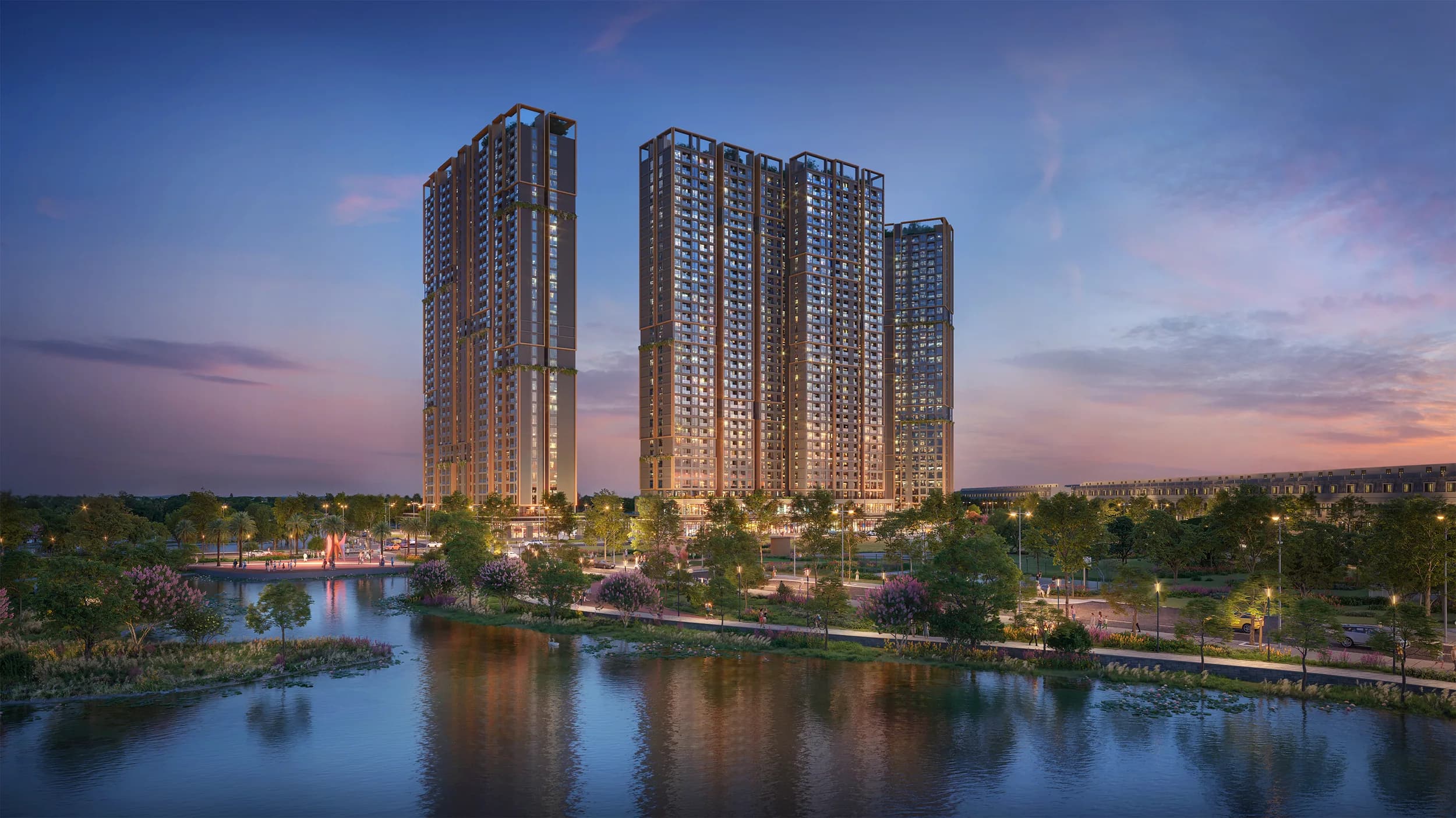 The Parkland central park view