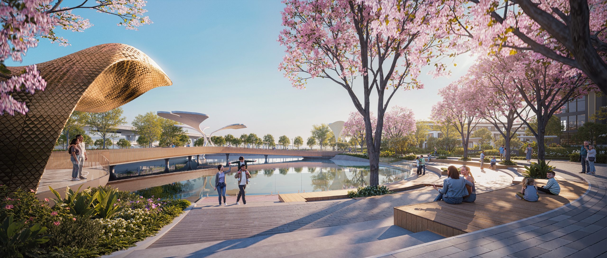 IKI Village amenity — Công viên ven sông II