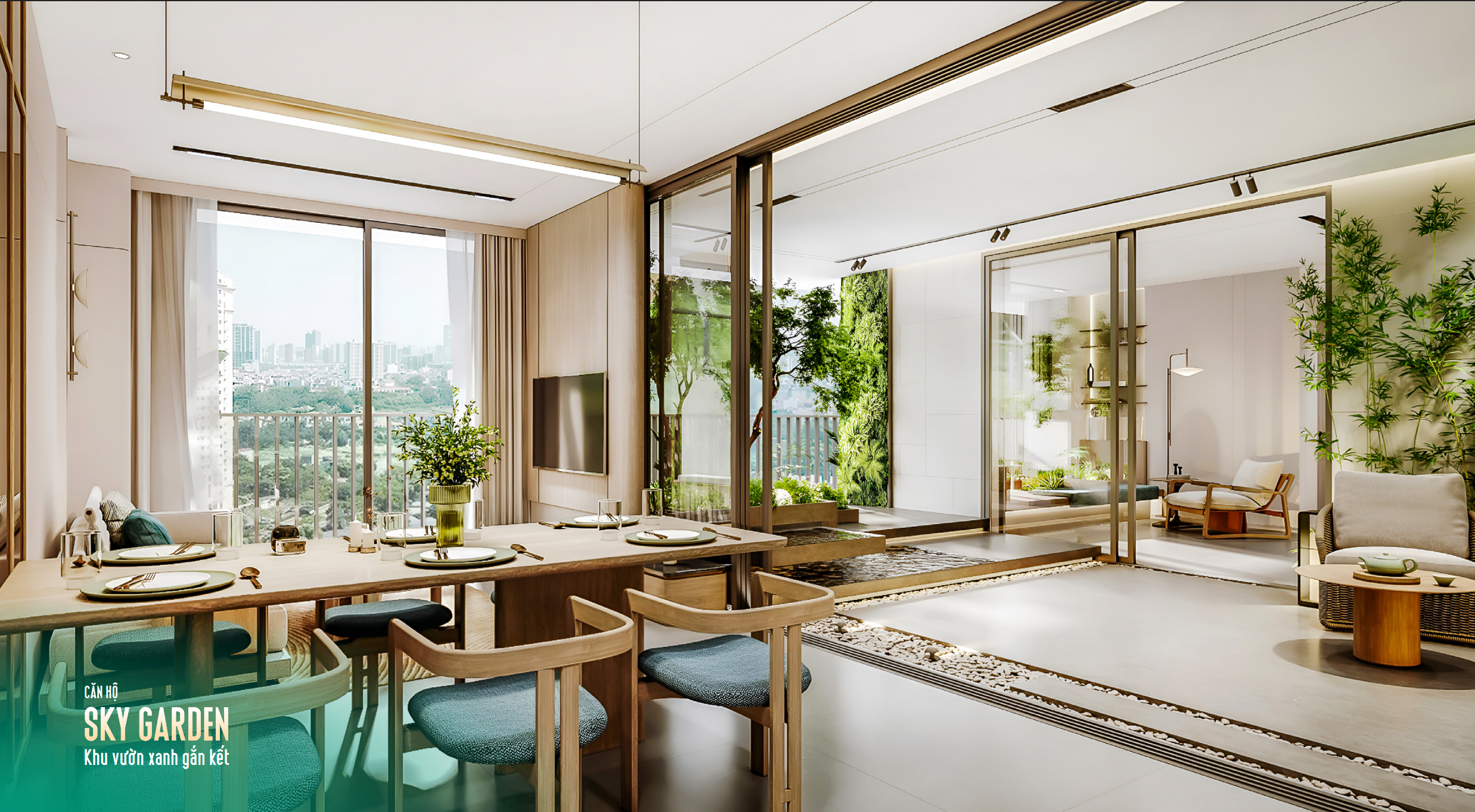 IKI Village model apartment interior 2