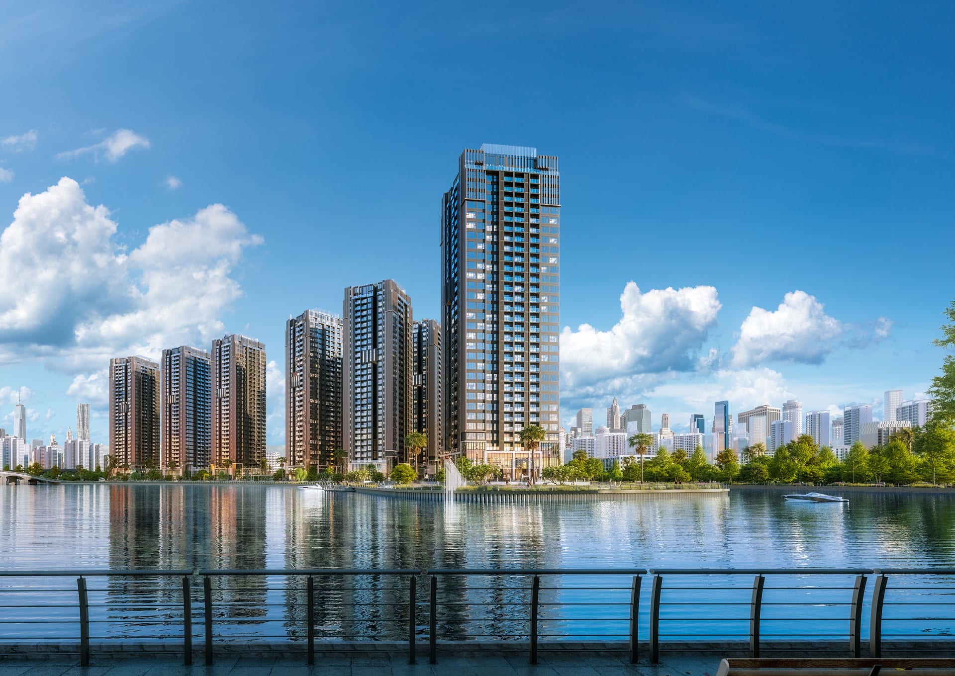 The Prive — 12-tower master 3D